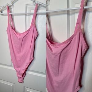 SKIMS Pink Bodysuit